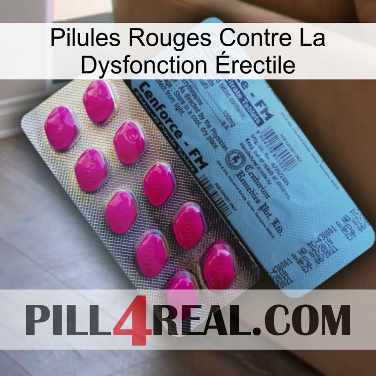 Pilules Rouges Contre La Dysfonction Érectile 35